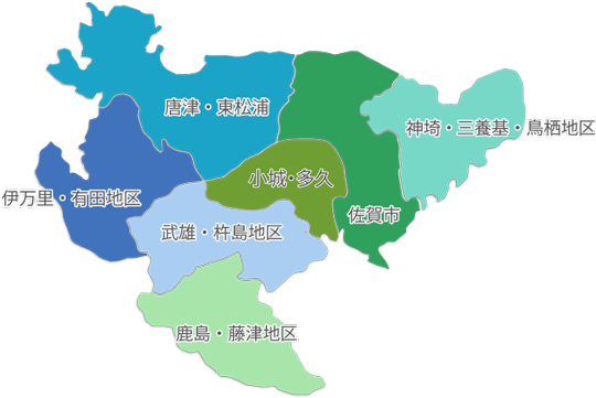 佐賀県マップ